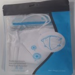 5-Ply Fold Flat Valved Particulate Face Cover Face Mask